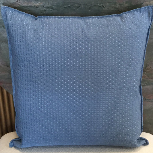 Coussin décoratif bleu